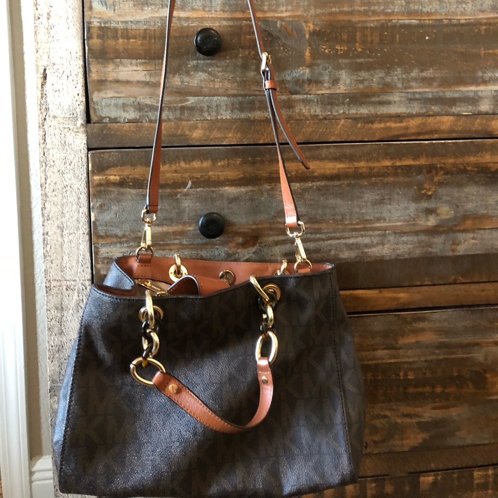 Michale Kora Monogram Bag